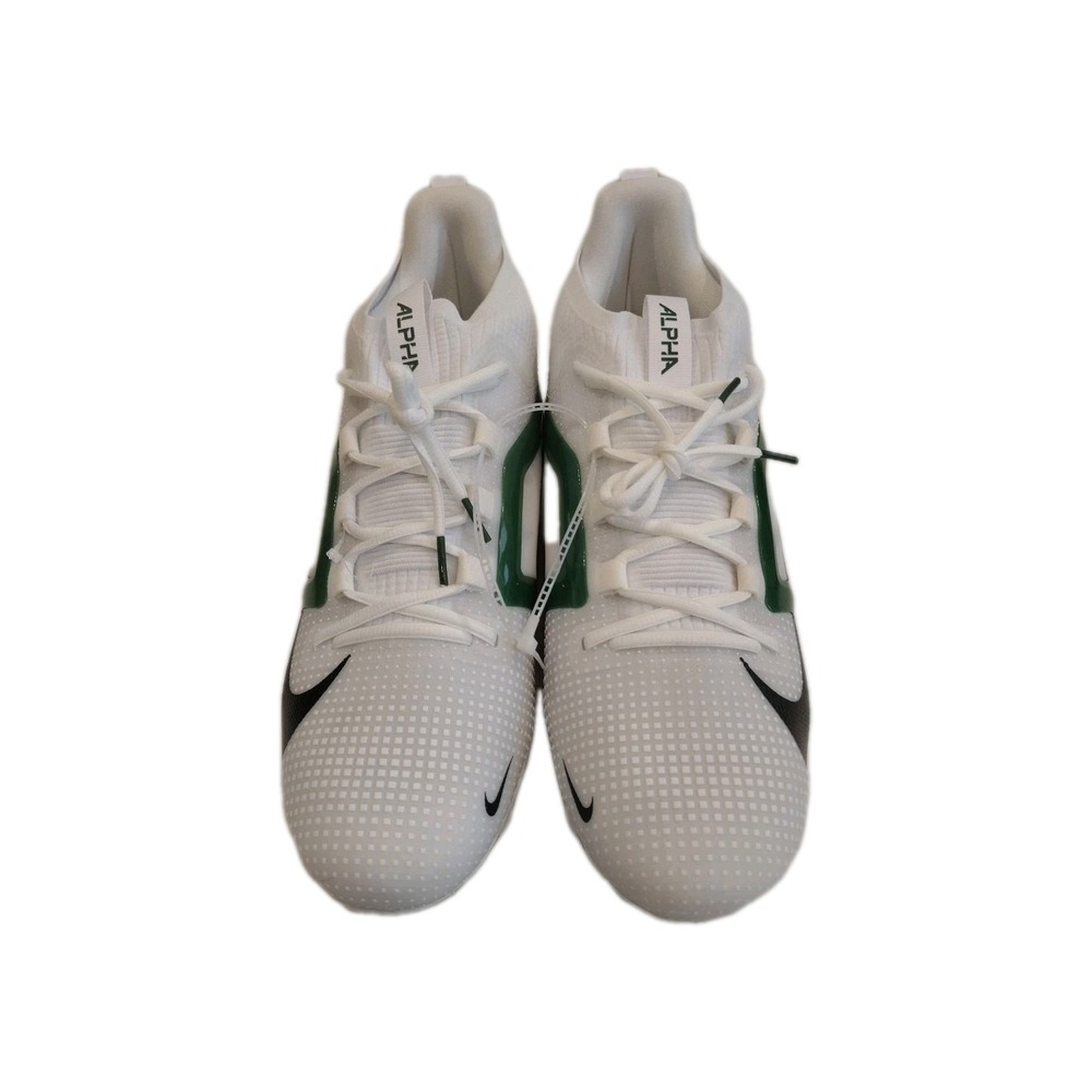 Nike Football Cleats Men's Size 12.5 &‎ 14 Green Alpha Menace 4 Elite FZ7701-106